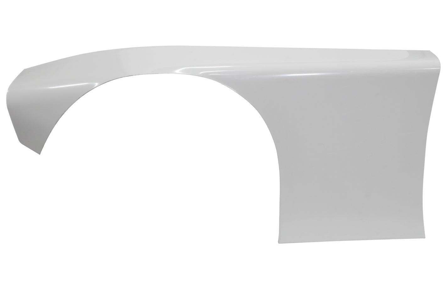 Five Star Fabricating 662-23A-WL LH Alum Fender Straight Up Five Star Fabricating 662-23A-WL