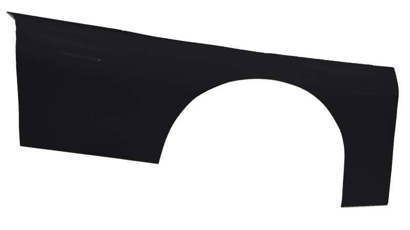 Five Star Fabricating 662-27A-BR Quarter Panel Aluminum Right Black Five Star Fabricating 662-27A-BR
