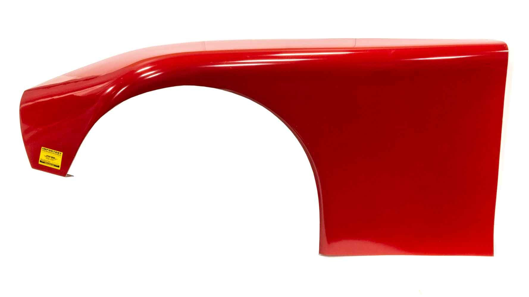 Five Star Fabricating 663-240-RL ABC Ultraglass Fender Wide Left Red Five Star Fabricating 663-240-RL