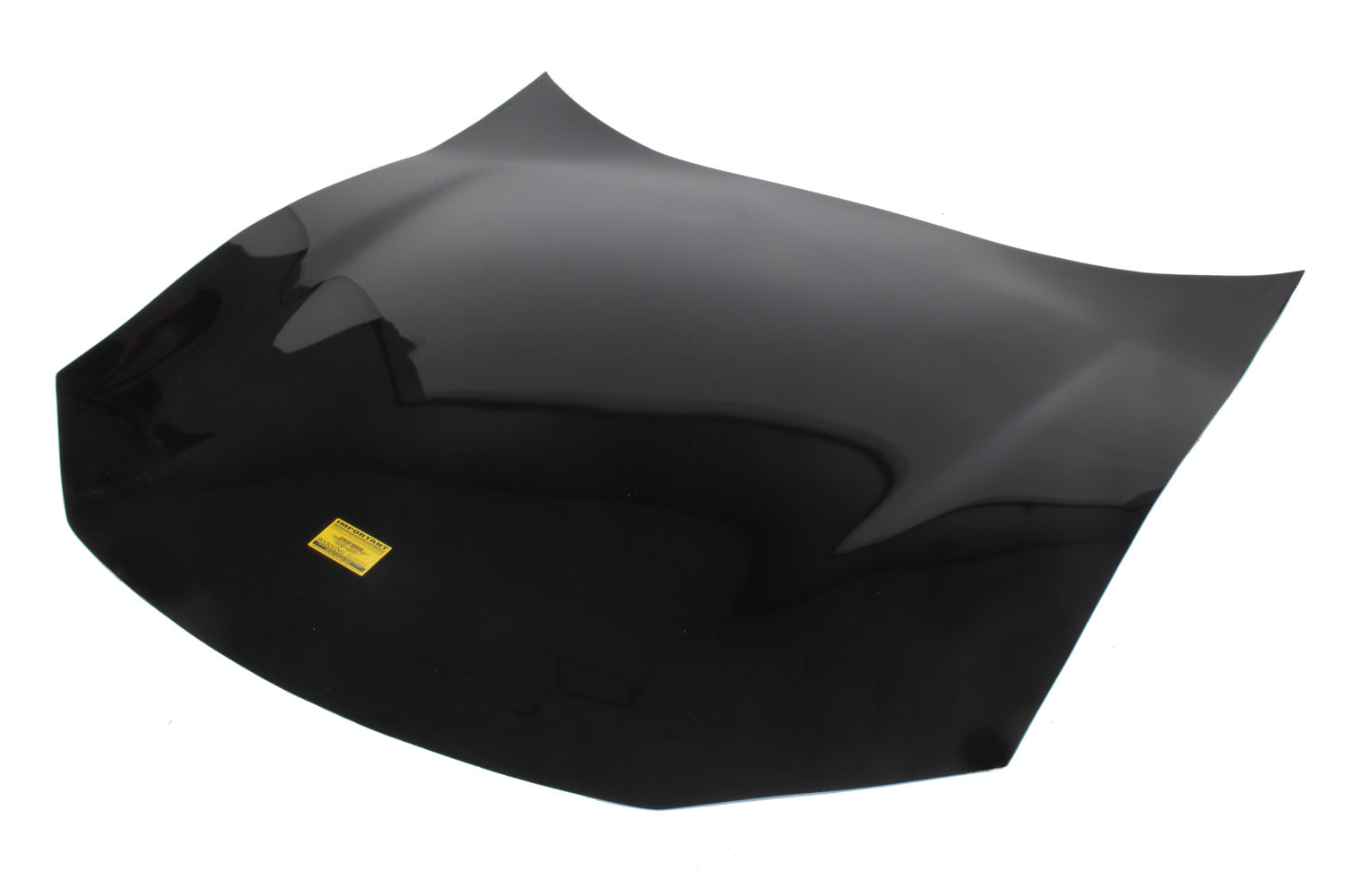 Five Star Fabricating 670-3301-B ABC Flat Hood Std Weight Composite Black Five Star Fabricating 670-3301-B