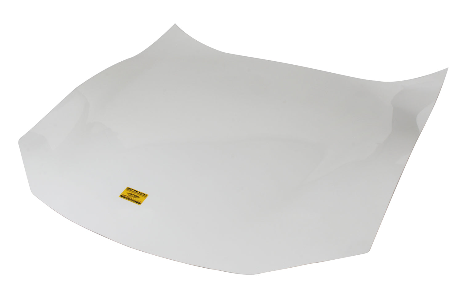 Five Star Fabricating 670-3301L-W ABC Flat Hood LW Advance Composite White Five Star Fabricating 670-3301L-W