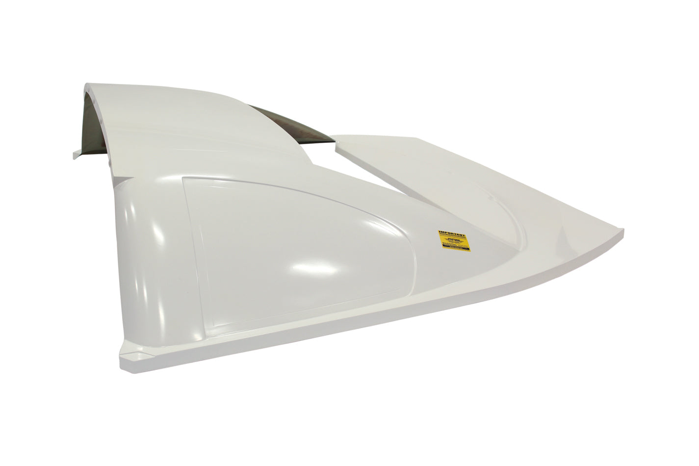 Five Star Fabricating 671-5102-W ABC Greenhouse Rear Half Std Composite White Five Star Fabricating 671-5102-W
