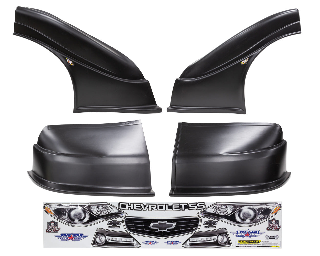 Five Star Fabricating 680-417B New Style Dirt MD3 Combo Chevy SS Black Five Star Fabricating 680-417B