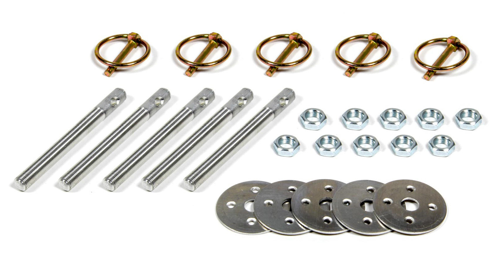 Five Star Fabricating 803 Hood Pin Kit 1/2in Alum Five Star Fabricating 803
