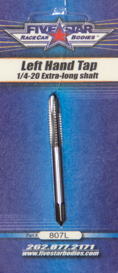 Five Star Fabricating 807L 1/4-20 LH Extra Long Tap Five Star Fabricating 807L