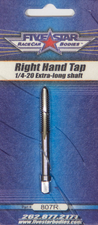 Five Star Fabricating 807R 1/4-20 RH Extra Long Tap Five Star Fabricating 807R