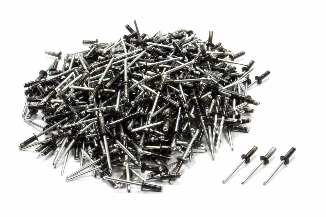Five Star Fabricating 814B-500S Sm Hd Rivet Black Multi -grip 500pk Five Star Fabricating 814B-500S