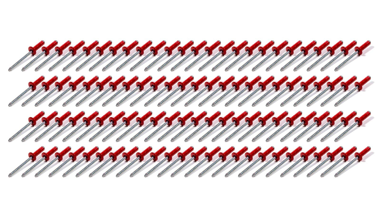 Five Star Fabricating 814R-100S Sml Hd Rivet Red Multi-Grip 100pk Five Star Fabricating 814R-100S