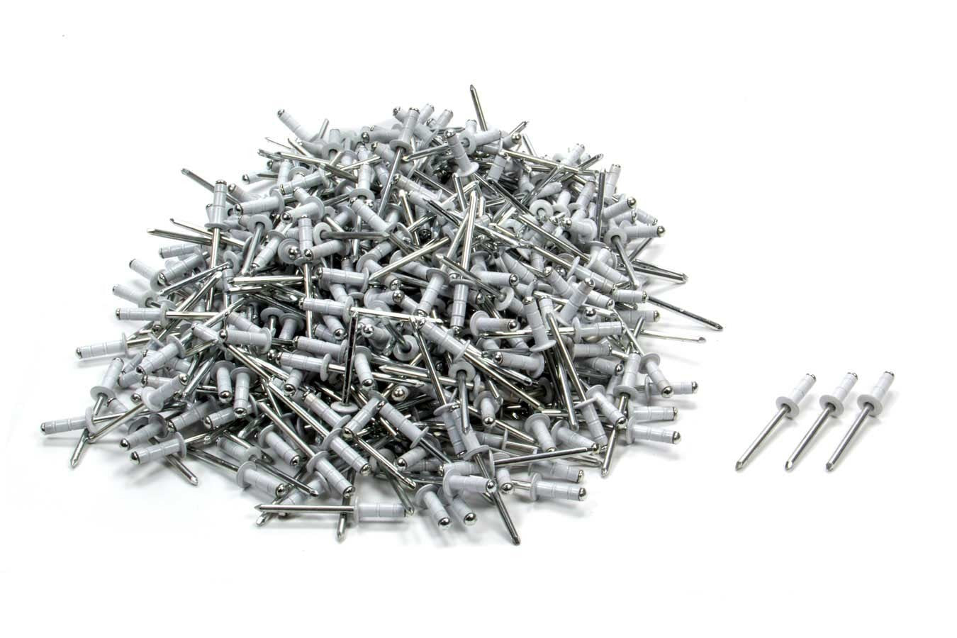 Five Star Fabricating 814W-500S Sm Hd Rivet White Multi- grip 500pk Five Star Fabricating 814W-500S