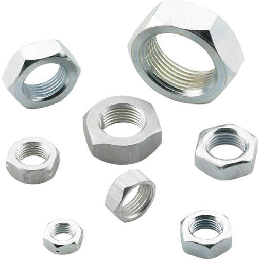 FK Bearings SJNL10-1 5/8 LH Steel Jam Nut - 3/4 Hex FK Bearings SJNL10-1