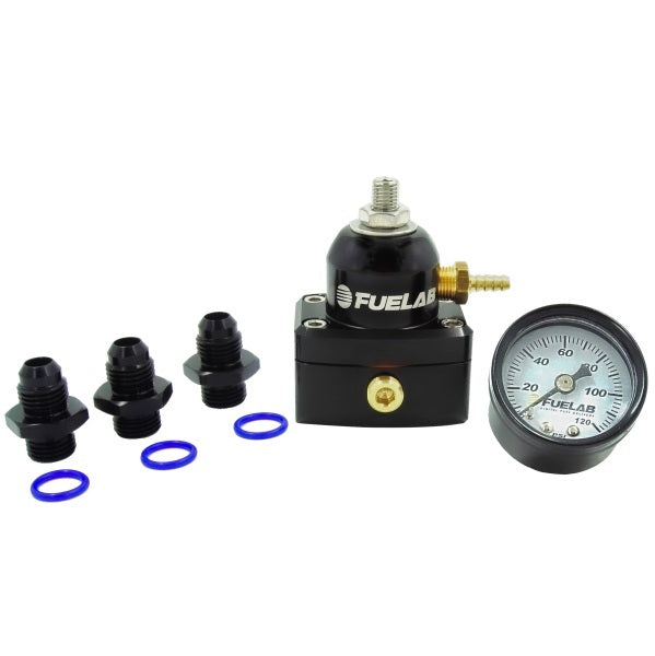 Fuelab 53501-1K Fuel Press Reg Mini EFI Kit 25-90PSI 6an/6an Fuelab 53501-1K