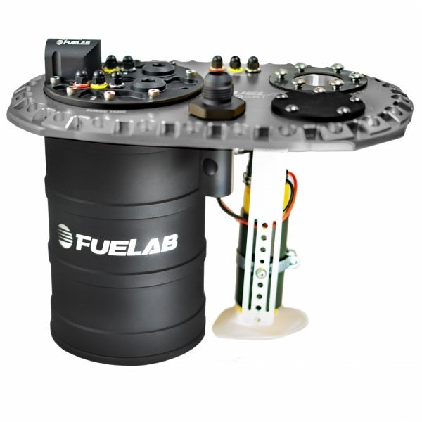 Fuelab 62712-3 Surge Tank QSST Dual 500 LPH Brushless Pumps Fuelab 62712-3