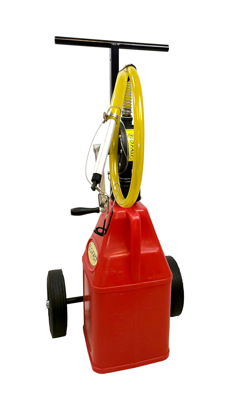 Flo-Fast 30107-R Transfer Pump Pro Model 7.5 Gallon Red Flo-Fast 30107-R