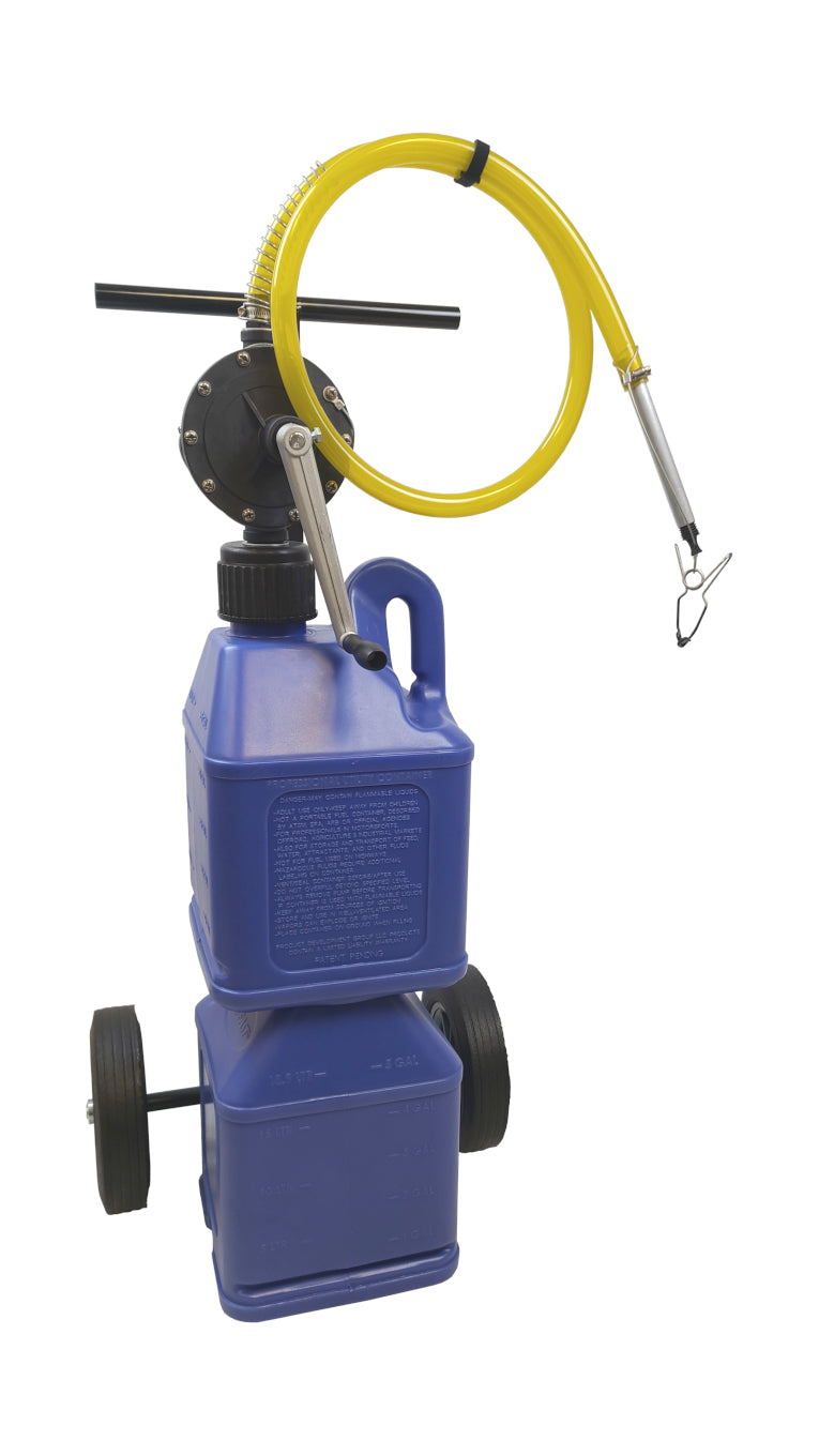 Flo-Fast 30125-B Transfer Pump Pro Model (2) 5 Gallon Blue Flo-Fast 30125-B