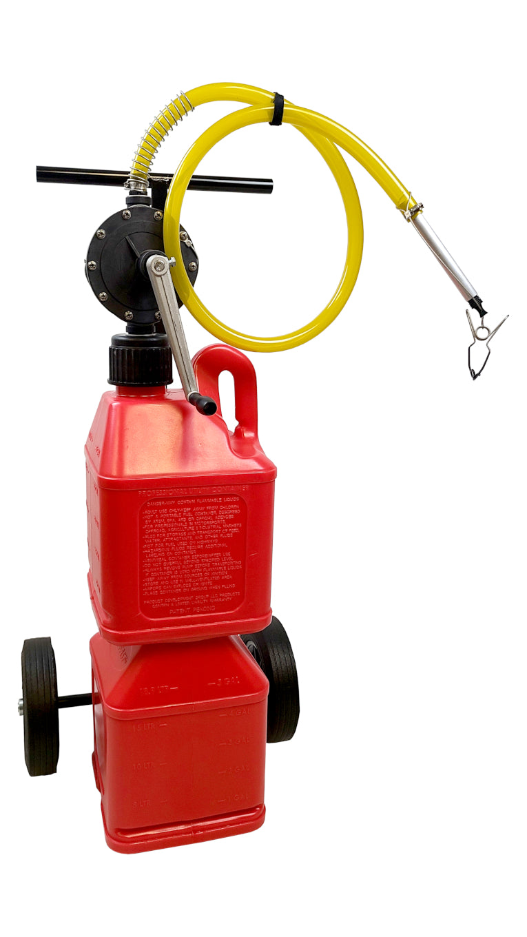 Flo-Fast 30125-R Transfer Pump Pro Model (2) 5 Gallon Red Flo-Fast 30125-R