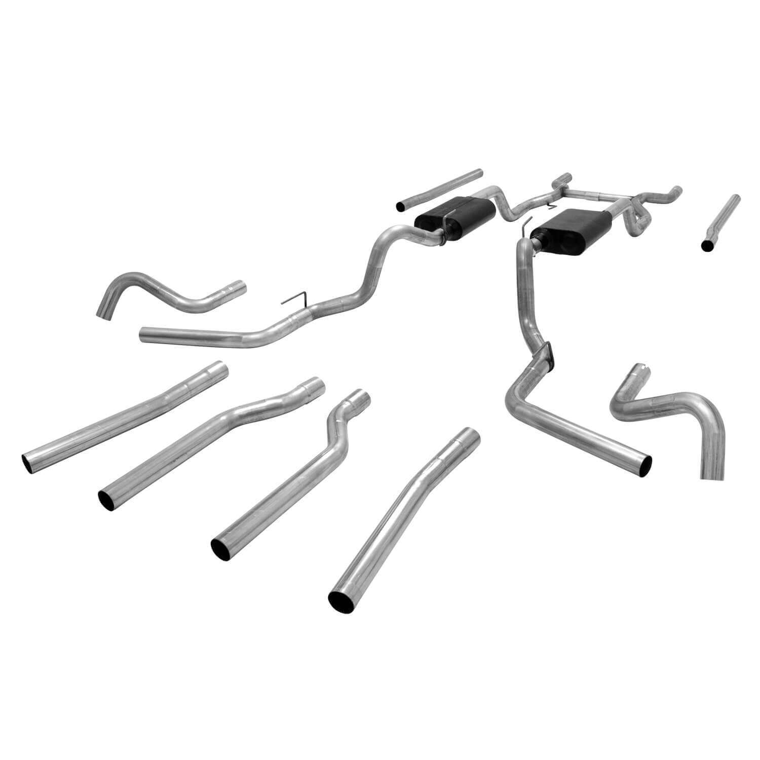 Flowmaster 817654 Crossmember Back Exhaust Kit 67-72 GM P/U C10 Flowmaster 817654
