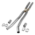 Flowmaster 817817 Scavenger X-Pipe Kit; 2.5 in.; 409 Stainless Steel; Flowmaster 817817