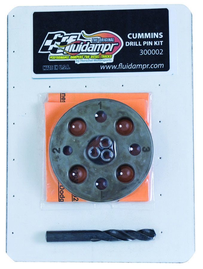 Fluidampr 300002 Crank Drill & Pin Kit Dodge Cummins Diesel Fluidampr 300002