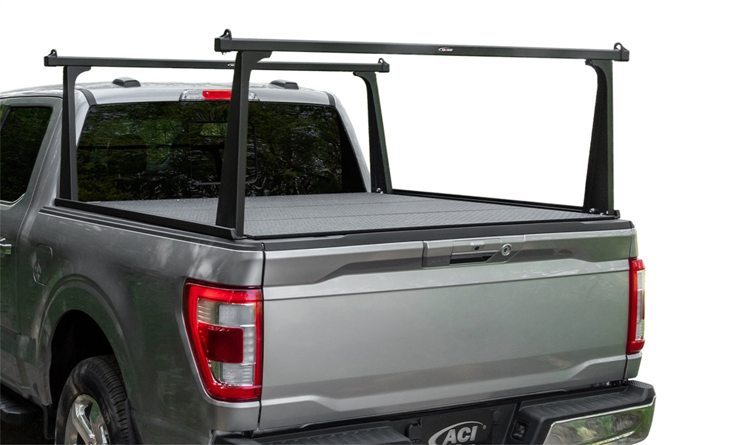 ACI F2010072 ADARAC™ Aluminum Pro Series Truck Bed Rack System; Matte Black Finish; ACI F2010072