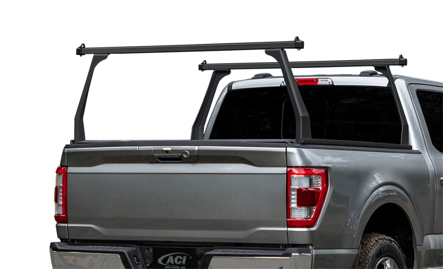 ACI F3010032 ADARAC™ Aluminum Truck Bed Rack System; Matte Black Finish; ACI F3010032
