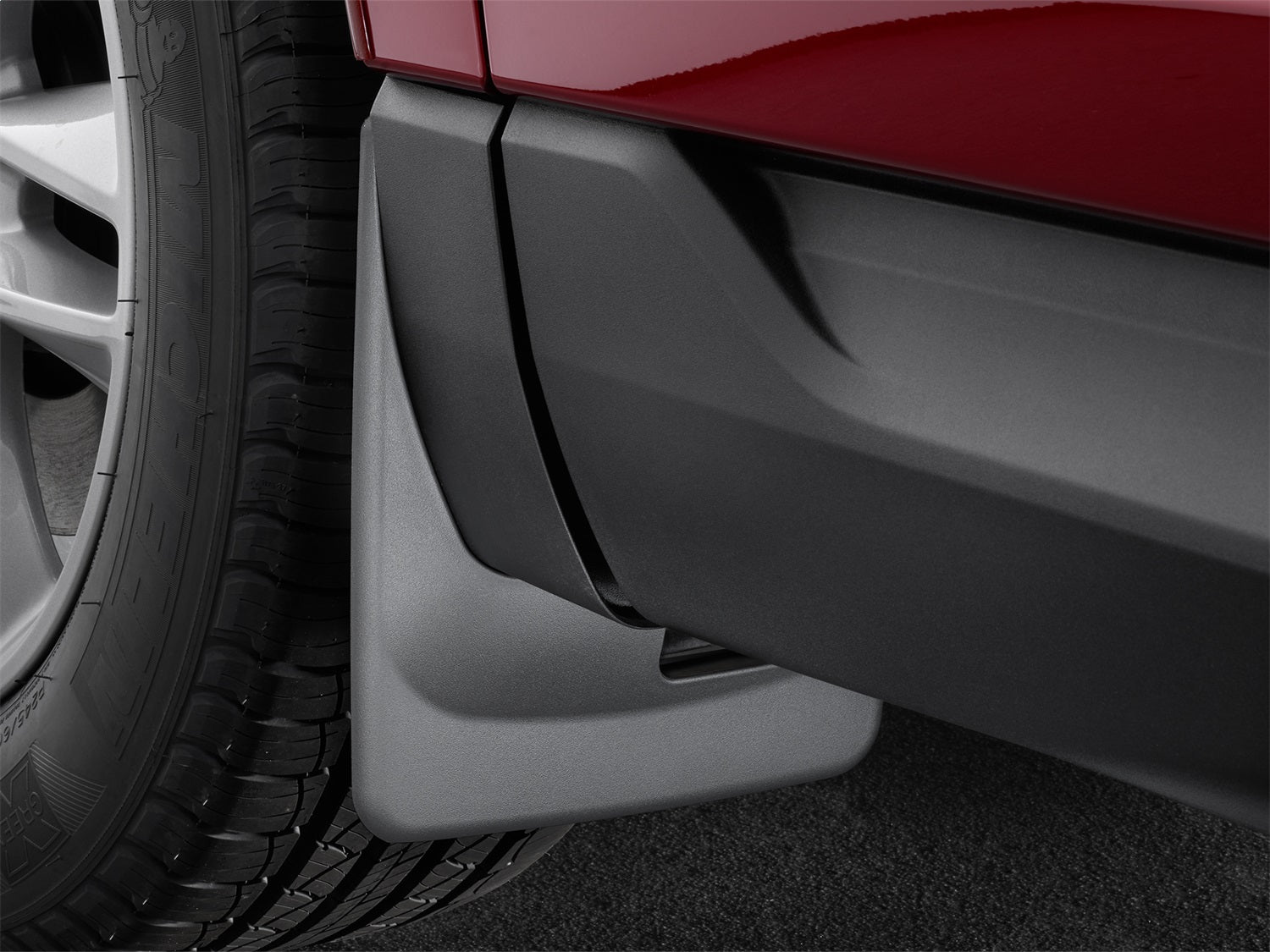 Weathertech 110060 MudFlap No-Drill DigitalFit®; Black; Weathertech 110060