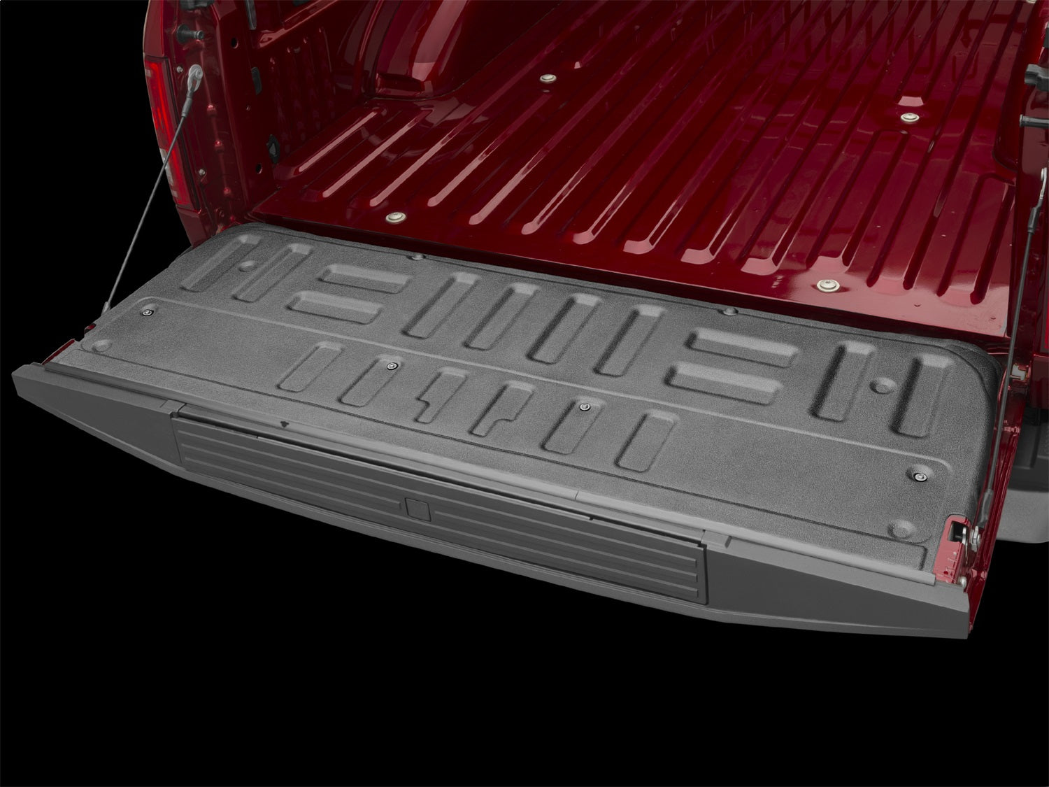 Weathertech 3TG12 WeatherTech® TechLiner® Tailgate Protector; w/o Tailgate Step; Black; Weathertech 3TG12