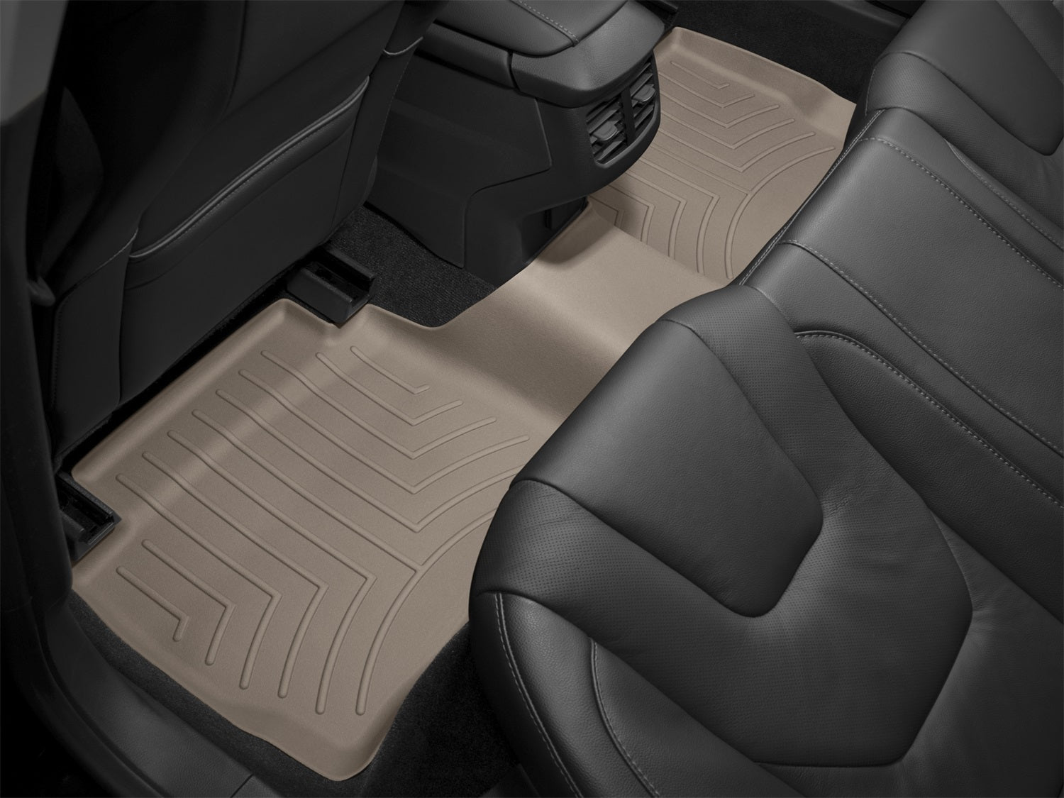 Weathertech 451073 FloorLiner™ DigitalFit®; Tan; Third Row; Weathertech 451073