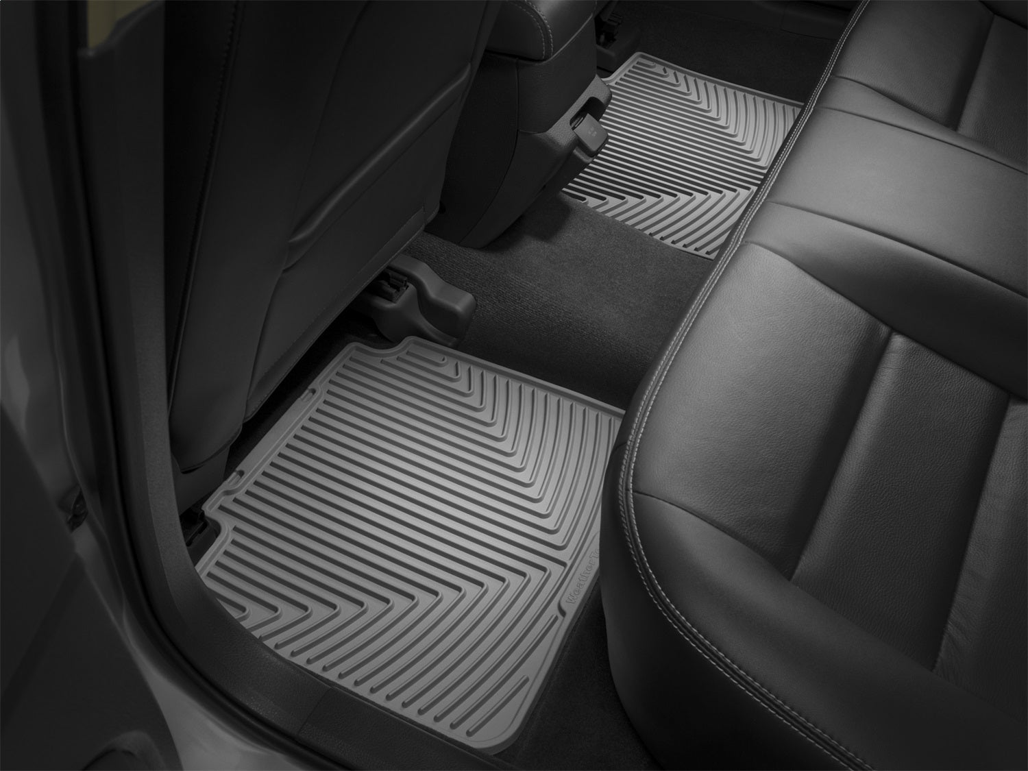Weathertech W570GR All Weather Floor Mats; Gray; Front; Weathertech W570GR