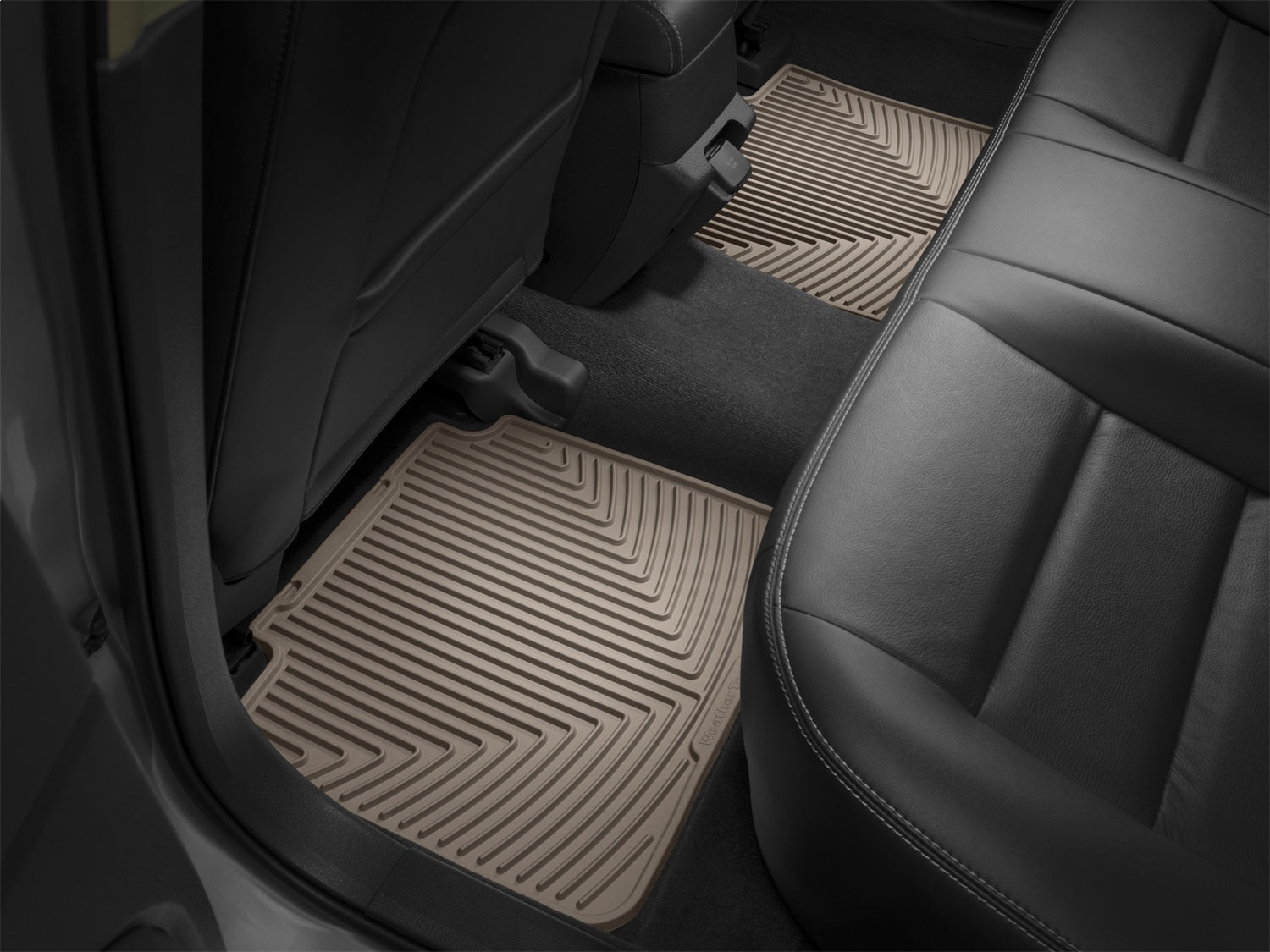 Weathertech W580TN All Weather Floor Mats; Tan; Front; Weathertech W580TN