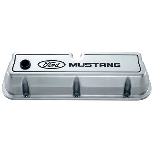 Ford Performance Parts 302-030 Die Cast Alm Valve Cover Set w/Mustang Logo Ford Performance Parts 302-030