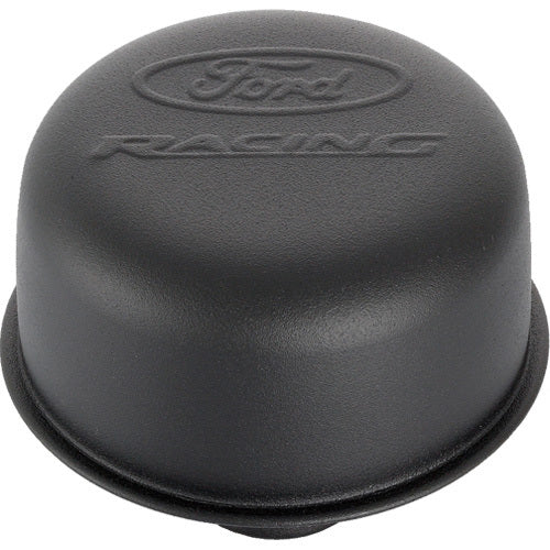 Ford Performance Parts 302-216 Black Steel Breather W/Ford Racing Logo Ford Performance Parts 302-216