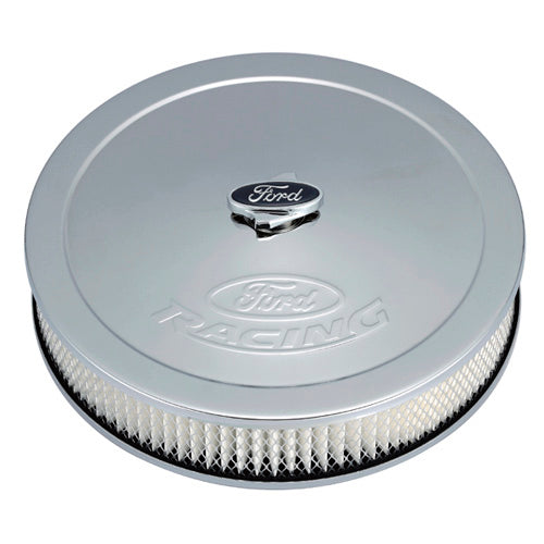 Ford Performance Parts 302-350 13in Dia Air Cleaner Kit Chrome Ford Performance Parts 302-350
