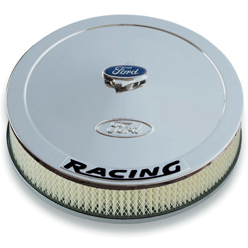 Ford Performance Parts 302-351 13in Dia Air Cleaner Kit Chrome Ford Performance Parts 302-351