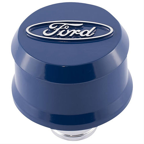 Ford Performance Parts 302-436 Valve Cover Breather w/ Slant Edge - Alm Blue Ford Performance Parts 302-436