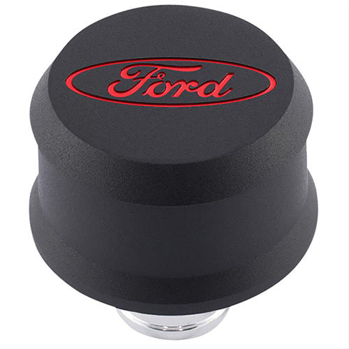Ford Performance Parts 302-440 Valve Cover Breather w/ Slant Edge - Alm Black Ford Performance Parts 302-440