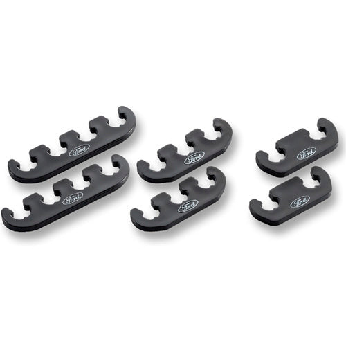 Ford Performance Parts 302-641 Spark Plug Wire Dividers 6pk Black Plastic Ford Performance Parts 302-641