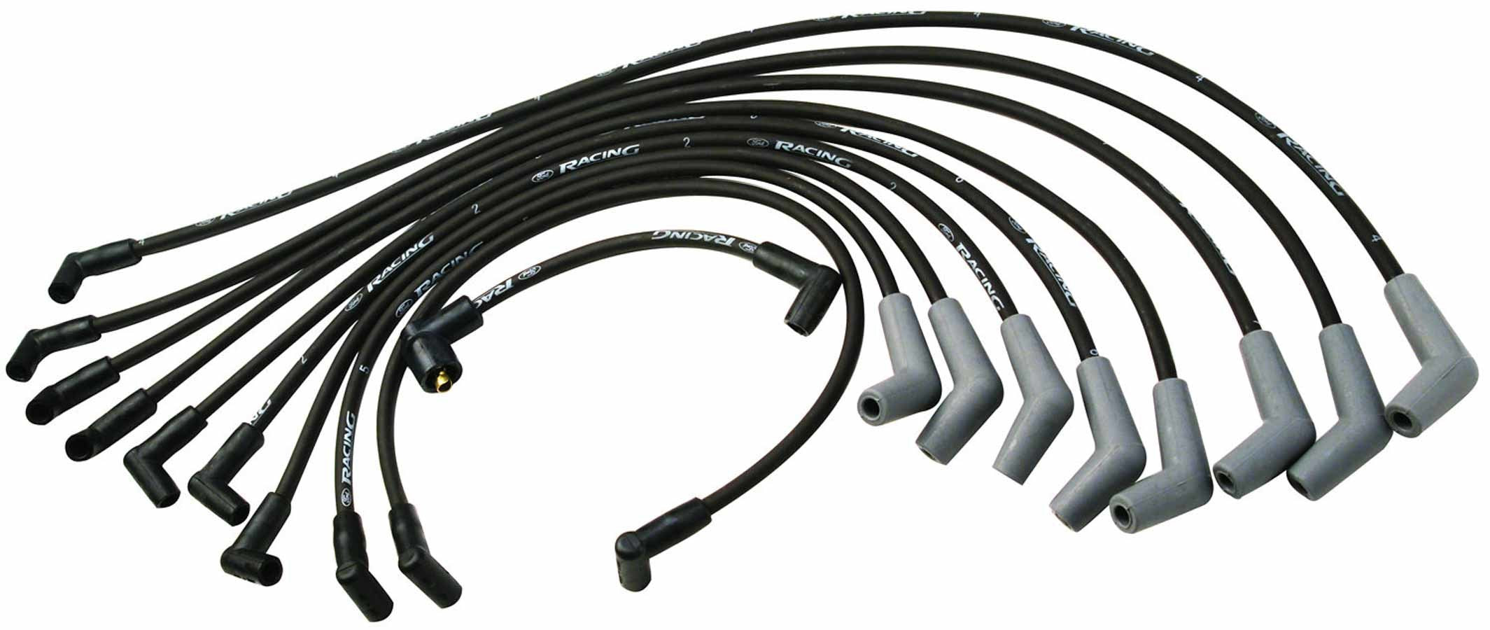 Ford Performance Parts M-12259-M301 9mm Ign Wire Set-Black Ford Performance Parts M-12259-M301