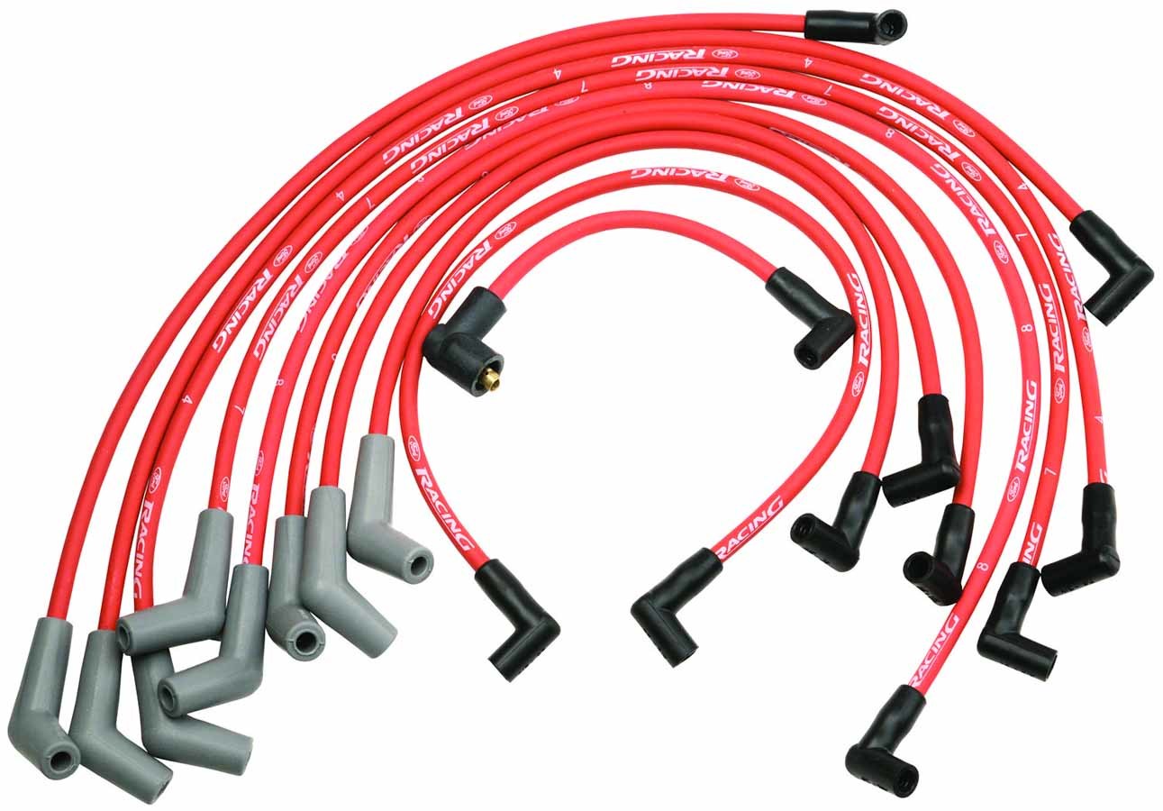 Ford Performance Parts M-12259-R301 9mm Ign Wire Set-Red Ford Performance Parts M-12259-R301