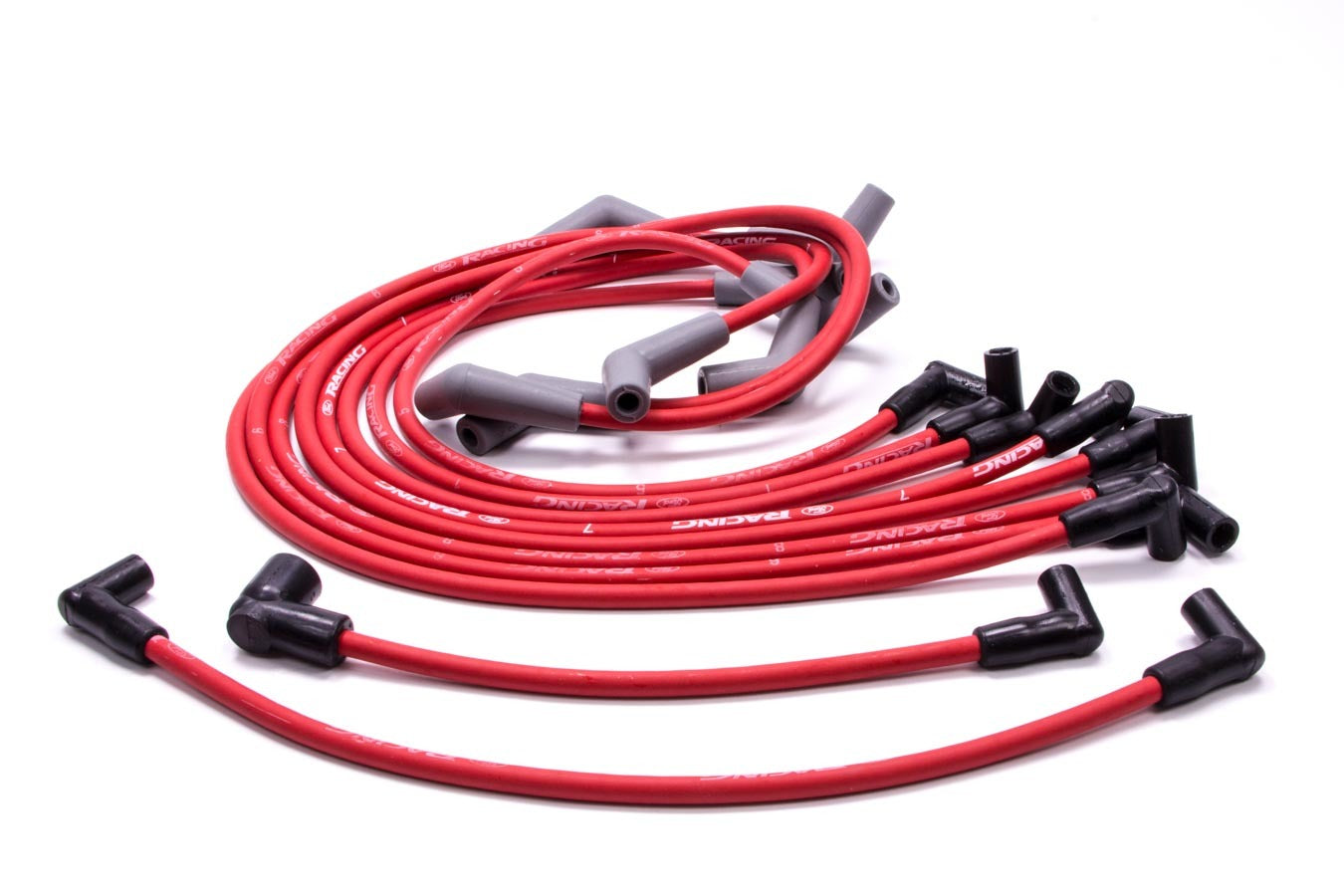 Ford Performance Parts M-12259-R460 9mm Ign Wire Set-Red Ford Performance Parts M-12259-R460