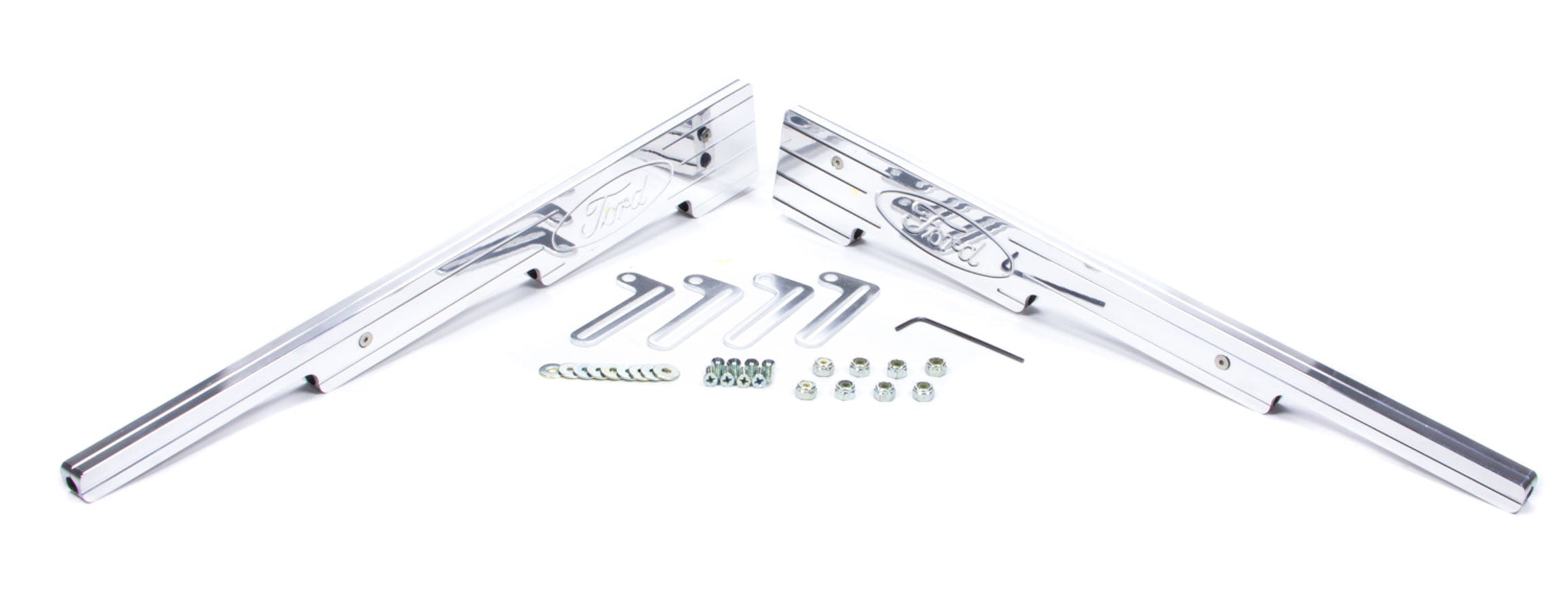 Ford Performance Parts M-12297-L900 Billet Wire Loom Kit W/ Ford Oval Logo Ford Performance Parts M-12297-L900