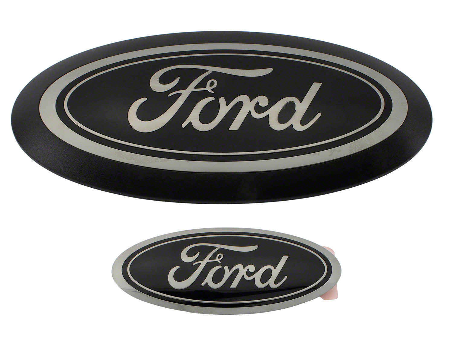 Ford Performance Parts M-1447-SDB3 Super Duty Black Oval Kitt - w/o Camera Ford Performance Parts M-1447-SDB3