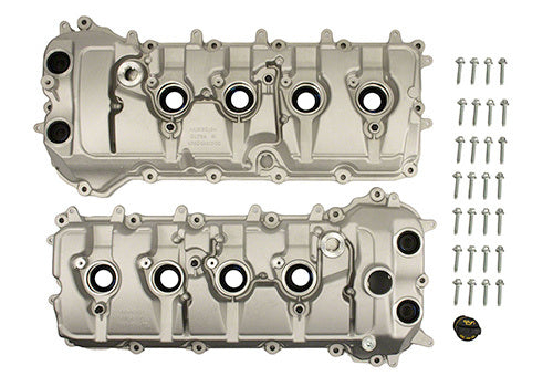 Ford Performance Parts M-6067-M52S Aluminum Cam Cover Set 5.0L/5.2L Ford Performance Parts M-6067-M52S
