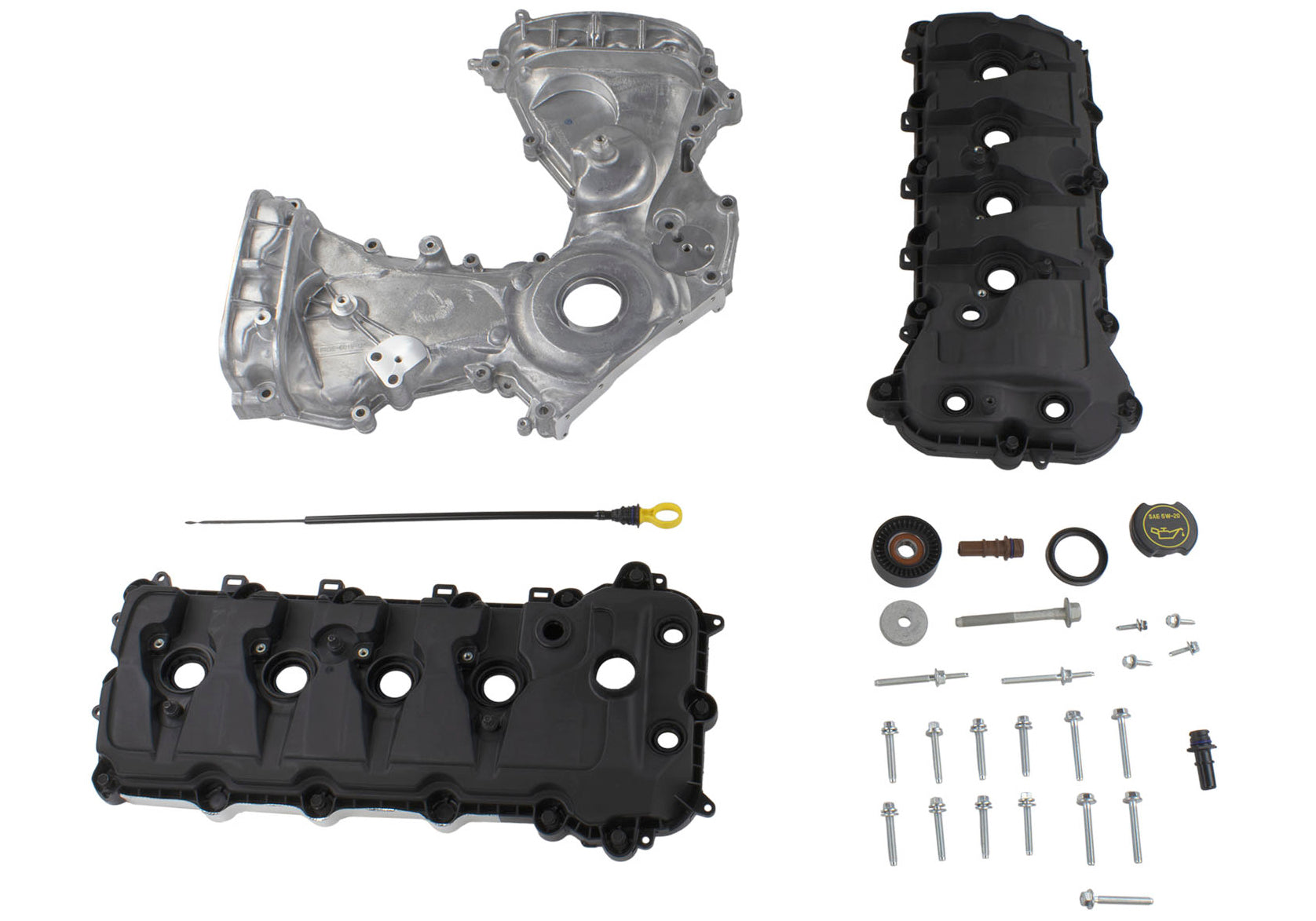 Ford Performance Parts M-6580-M50 5.0L Coyote Timing/Front Cover and Cam Cover Kit Ford Performance Parts M-6580-M50