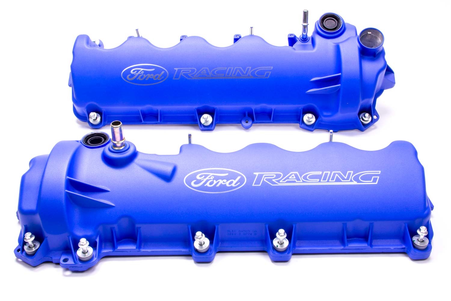 Ford Performance Parts M-6582-FR3VBL 4.6L 3-Valve V/C Blue Powder Coated w/Logo Ford Performance Parts M-6582-FR3VBL