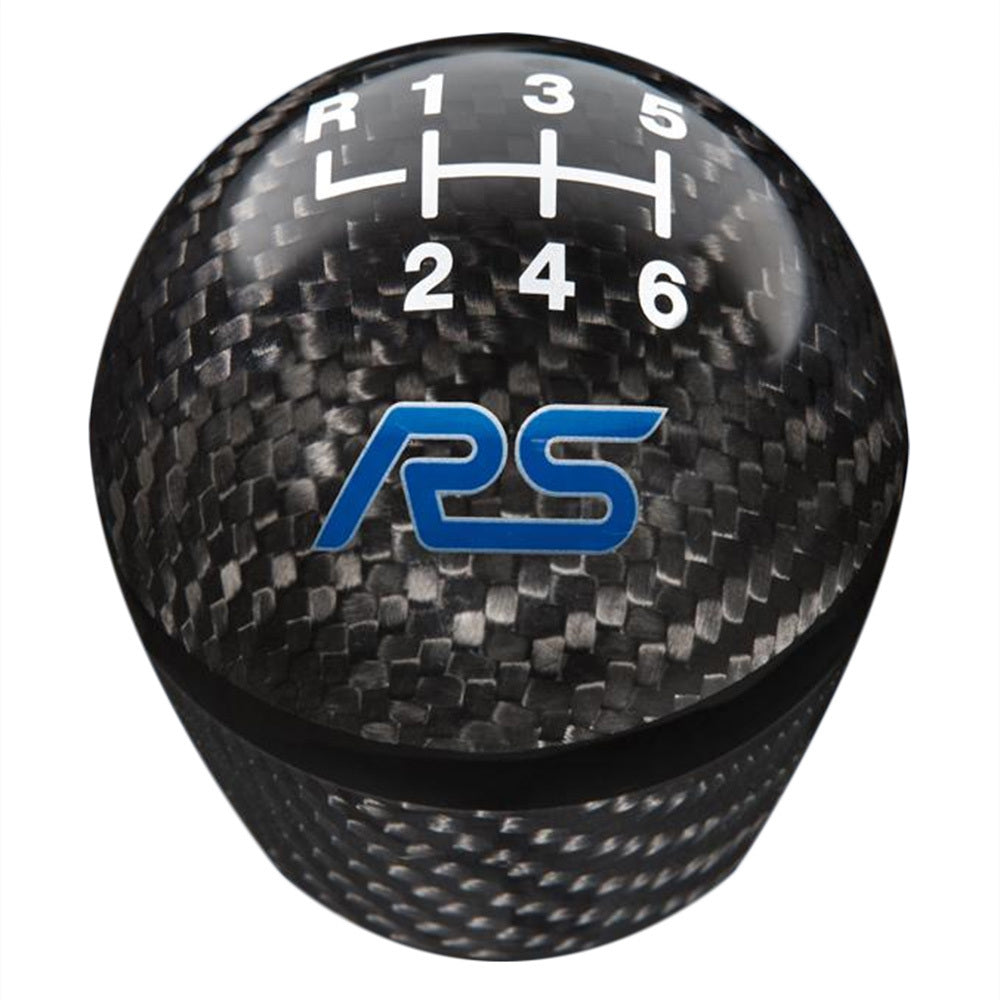 Ford Performance Parts M-7213-FRSCF Focus RS Shift Knob - Carbon Fiber  6 Speed Ford Performance Parts M-7213-FRSCF