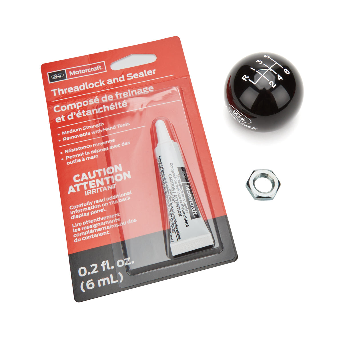 Ford Performance Parts M-7213-M8 6-Speed Shift Knob Ford Performance Parts M-7213-M8