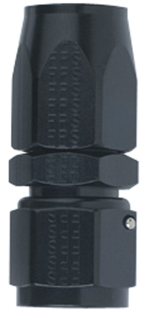 Fragola Performance Systems 100106-BL Hose Fitting #6 Straight Black Fragola Performance Systems 100106-BL