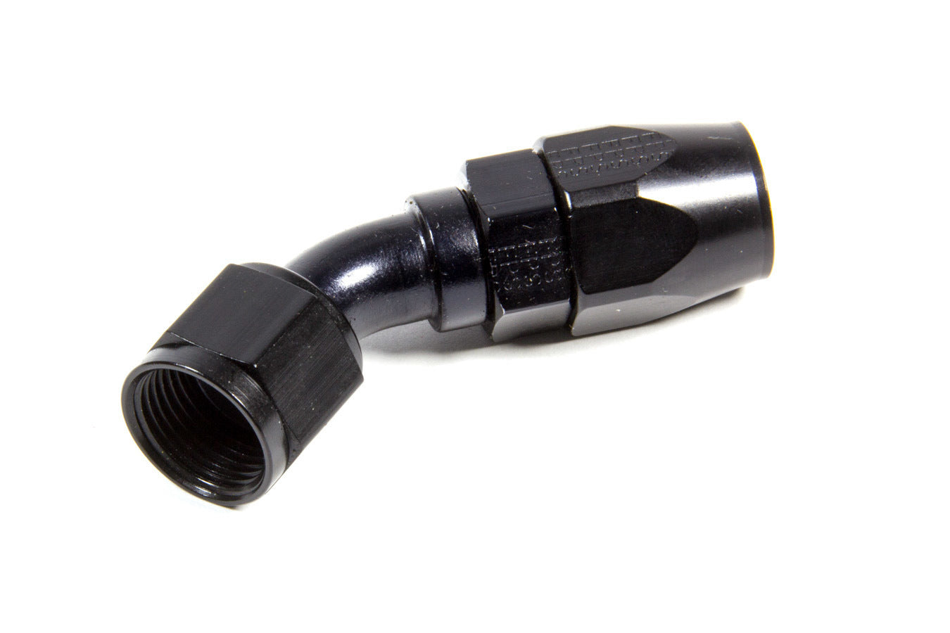 Fragola Performance Systems 104512-BL 12an 45-Deg Hose End Black Fragola Performance Systems 104512-BL