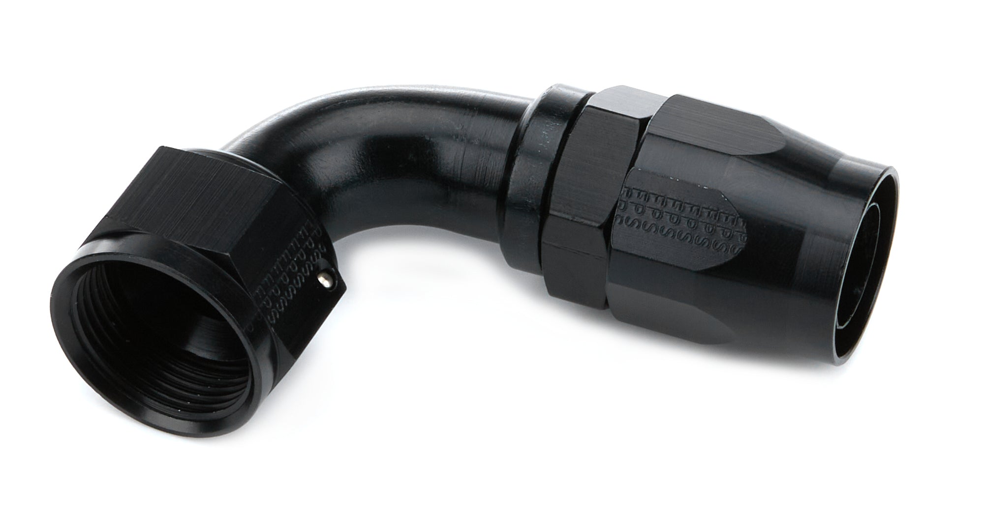 Fragola Performance Systems 109016-BL #16 x 90 Power Flow Hose End Black Fragola Performance Systems 109016-BL