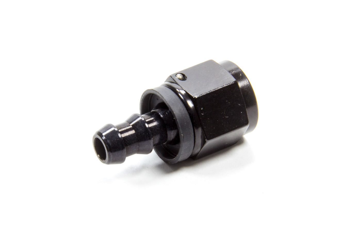 Fragola Performance Systems 200107-BL Hose Fitting Push Lock #8 Str. to #6 Hose Black Fragola Performance Systems 200107-BL